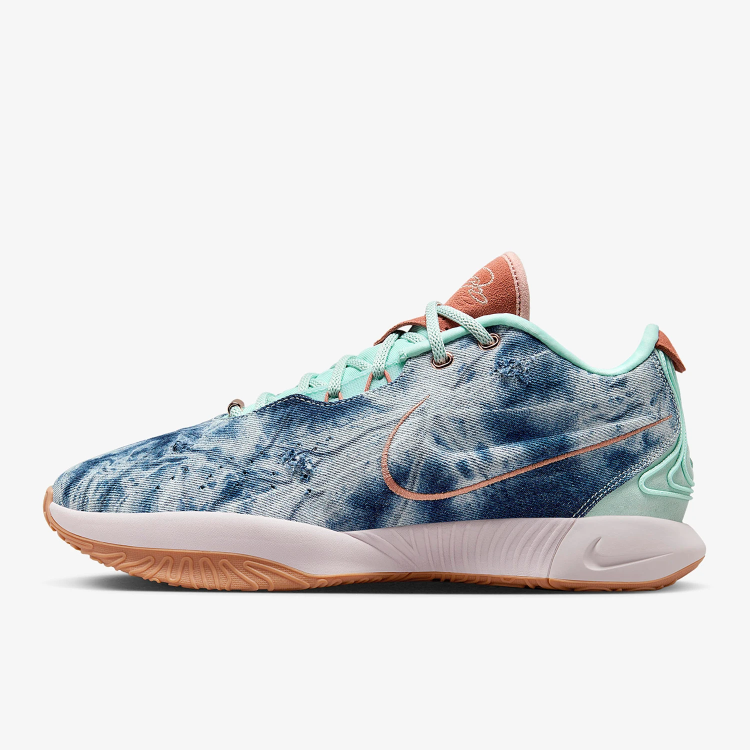 

Nike genuine 2024 New Men's Practical Shock-Absorbing Sport Basketball Shoes HF5466-300