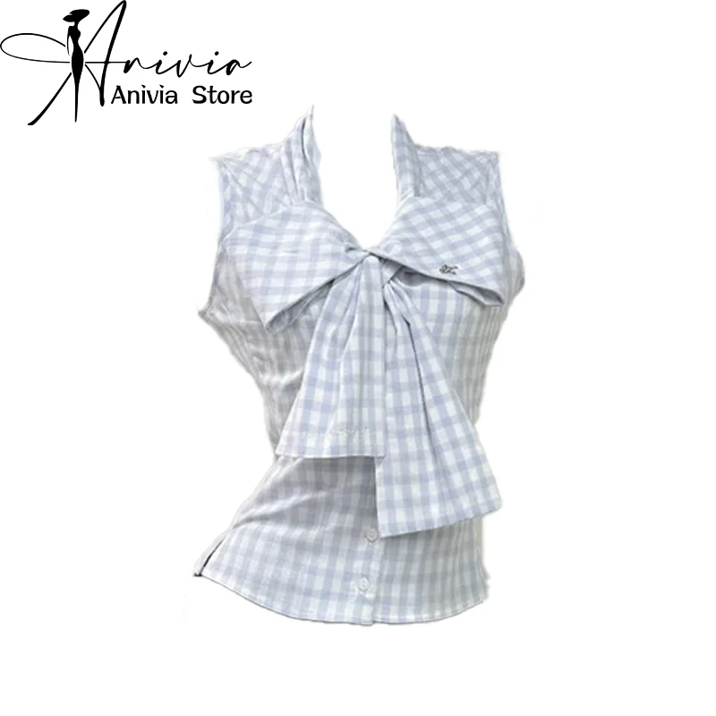 Women Shorts Sets Suit Vintage Off Shoulder Bow Shirt and Mini Shorts Pants Elegant Y2k Two Piece Suit 2000s Clothes Summer 2024