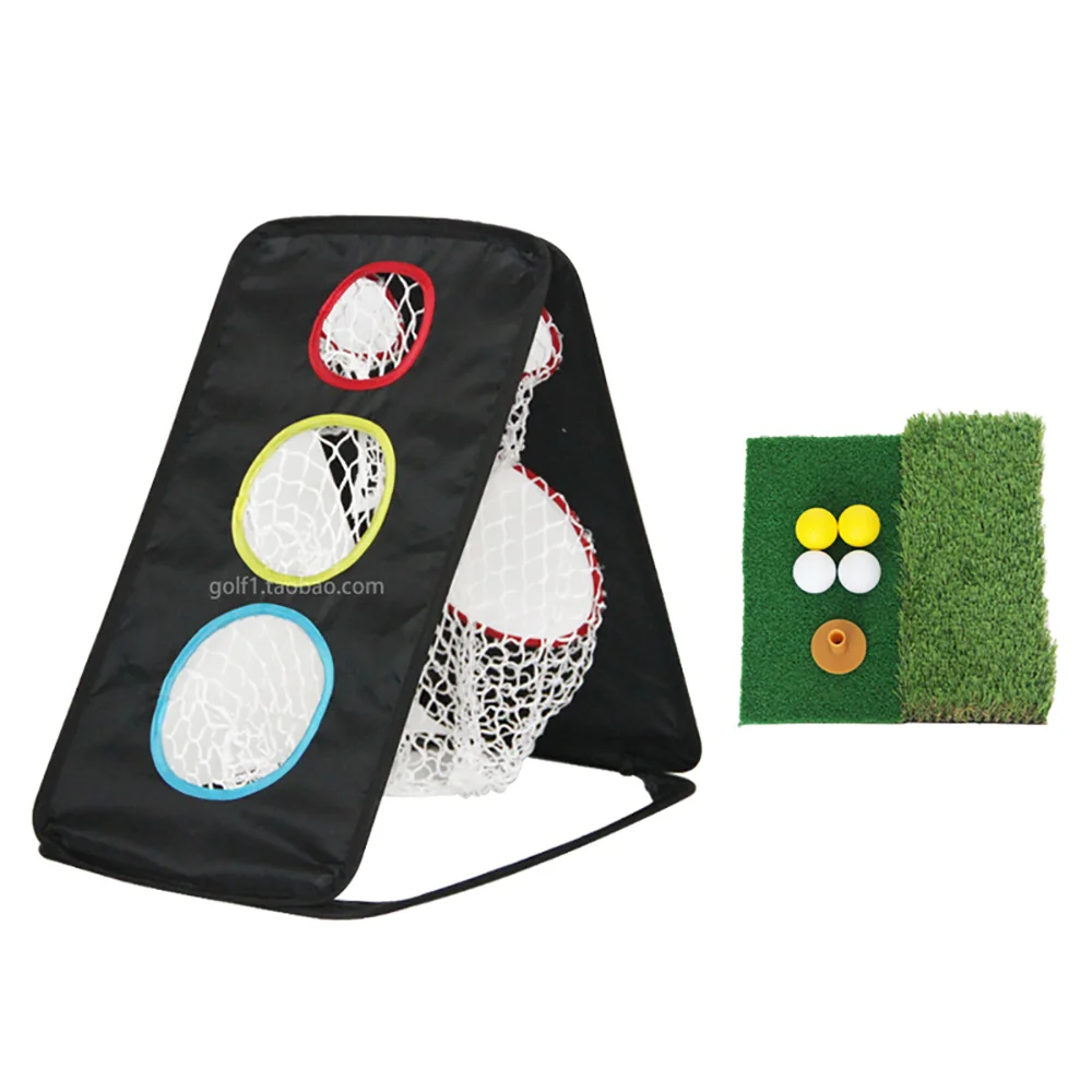 Golf Practice Net Portable Foldable Chipping Practice Set