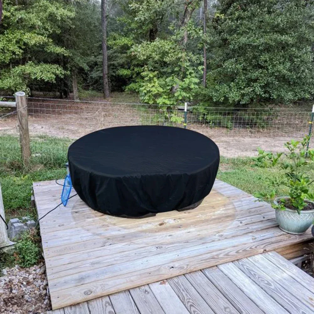 Bathtub Variety Of Sizes Ice Bath Cover Versatile Protective Cover Weather-resistant Design 210D Heavy-duty Material