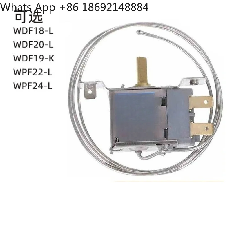 Termostato Mecánico Universal de Dos o Tres Puntas para Refrigerador WDF-16 WDF-18 y Congelador WPF con Control de Temperatura