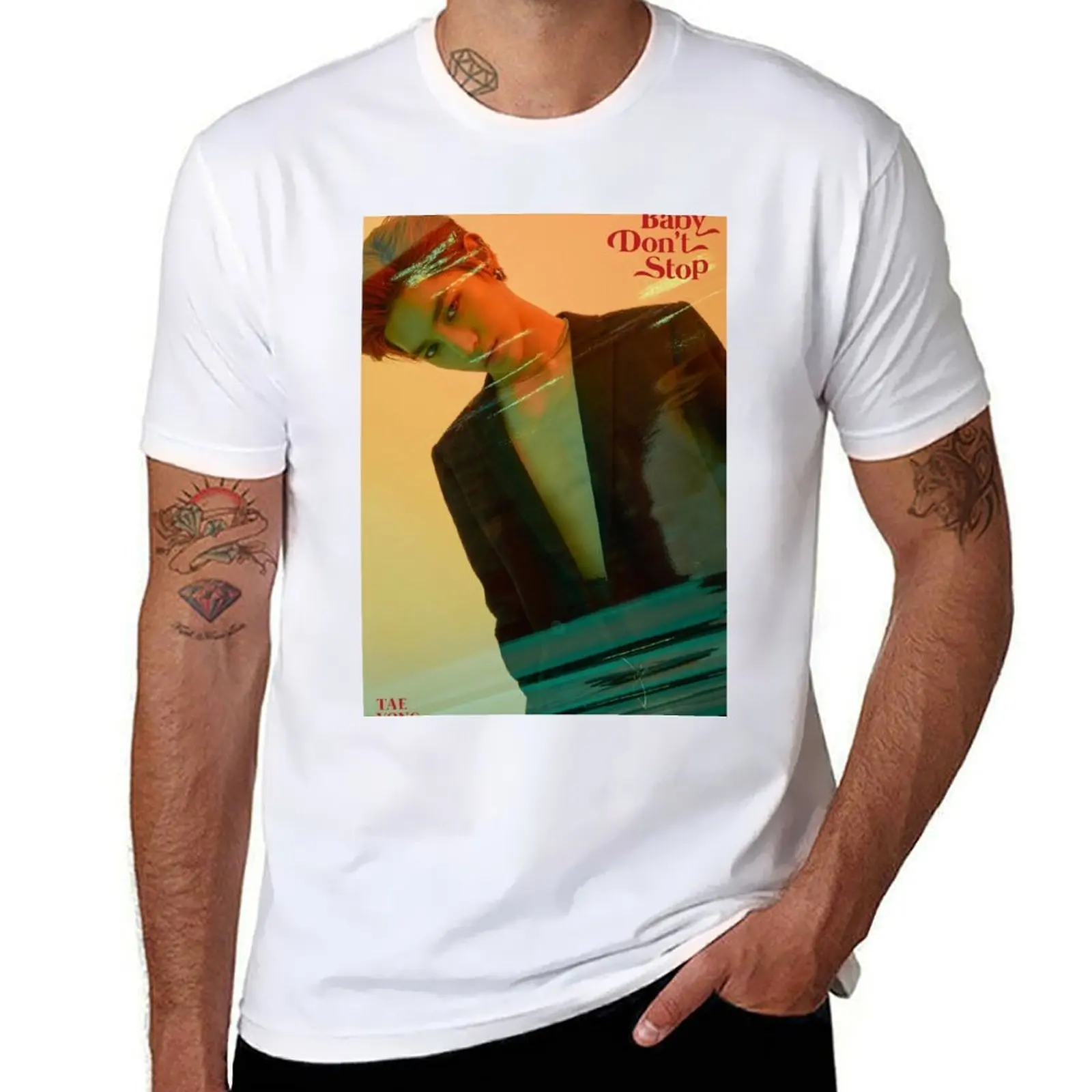 Футболка "NCT U Baby Don't Stop" для мужчин