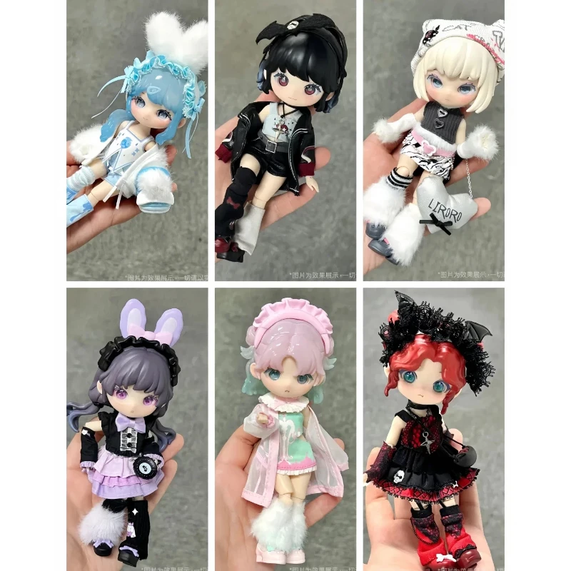 In Stock Liroro V2.5 Binary Sweetheart Series Ob11 1/12 Bjd Blind Box Mystery Box Toys Cute Action Anime Figure