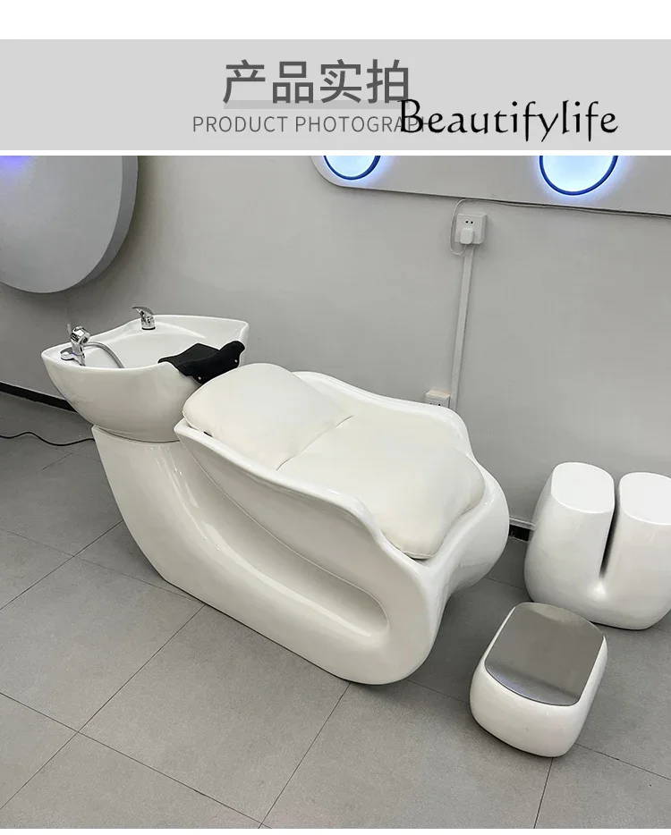 Multifunctional Barber Shop Special Shampoo and Flushing Bed Hair Salon Shampoo Bed