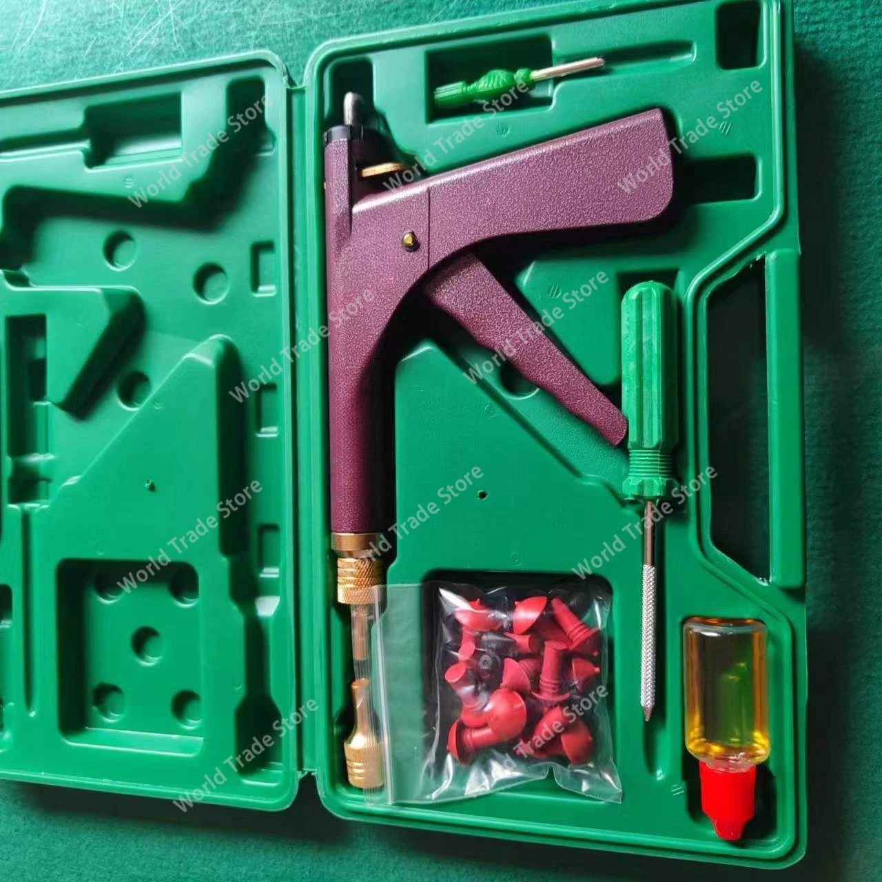 

Tire repair gun, motorcycle and electric bike vacuum tire repair gun, tool, radial