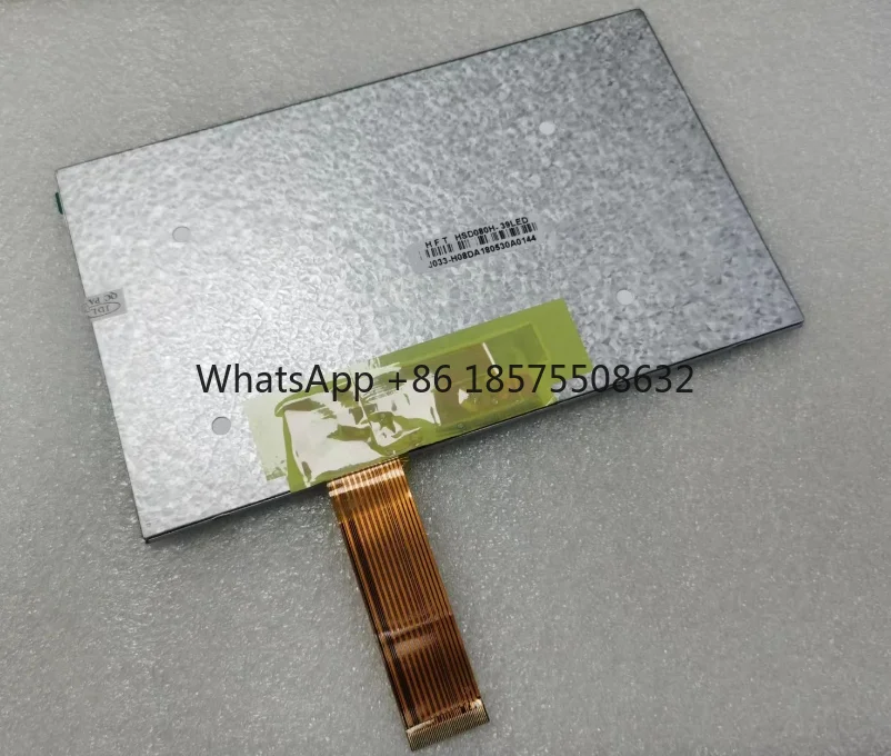 Pantalla LCD TFT HD de 8.0 pulgadas HannStar 721CR60193-A0 721CR60193-A2 HSD080IFW1-A00 WSVGA 1024(RGB)*600