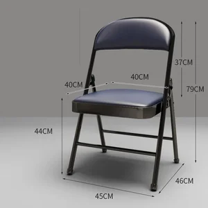 Nordische Restaurantstühle, schwarze luxuriöse Lederstühle mit Speisesaal -Details im Freien, Heimmöbel DC043 6 Hauptverkaufstühle amerikanischer Schalter - №5