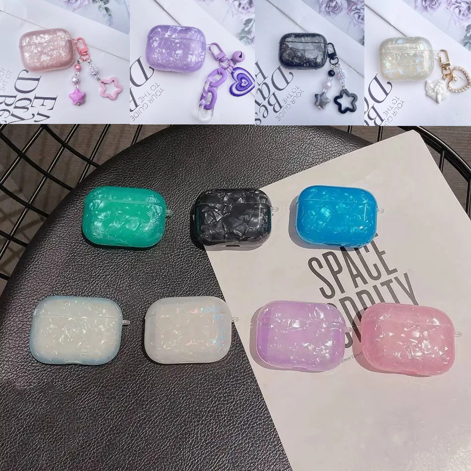 Luxury สังข์สำหรับ Apple Airpods 1 2 Pro 3rd กรณีซิลิโคนครอบคลุมหูฟัง Airpod Pro หูฟัง Air Pods 2