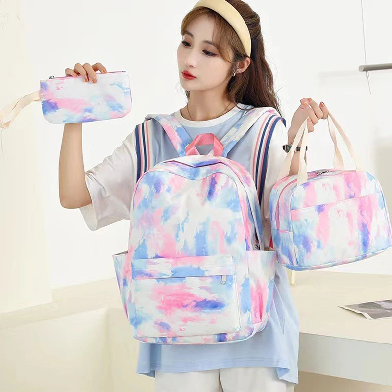 Ensemble de 3 pièces : Sac à dos scolaire Stitch pour enfant, motif dessin animé, sac à dos double épaule, trousse de voyage, grand sac à livres, sacoche pour ordinateur portable, cadeau