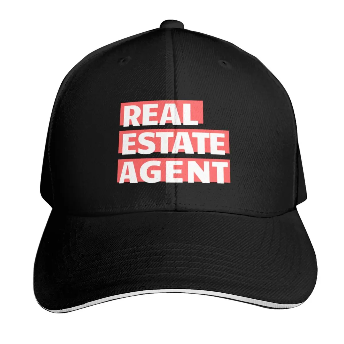 Real Estate Agent Cool Fun Trendy Realtor Baseball Cap Gift for Him Her Casual Daily Wear Quick Dry Performance