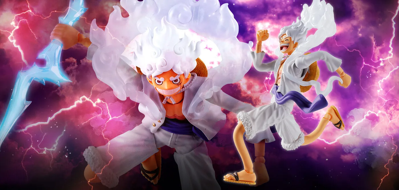 

Original BANDAI S.H.Figuarts SHF Monkey D. Luffy Gear 5 One Piece in Stock Anime Collection of Action Figures Model Toys