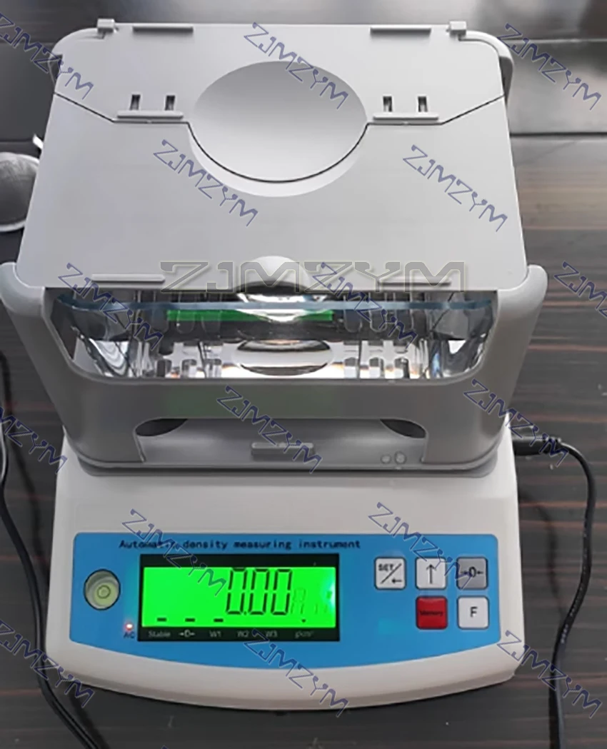 Измеритель плотности твердого цвета 300 г 0,01 г, измеритель плотности драгоценных камней, автоматический тестер плотности металла, золота, резины, пластика, мелких частиц
