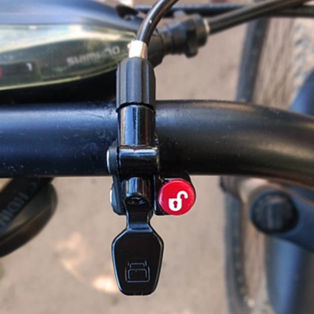 ZTTO MTB Mountain Bike Fork Remote Lockout Lever Wire Control Bicycle Rear Shock For Judy XCM XCR Reba EPICON RADION 32 Sid XC view 3