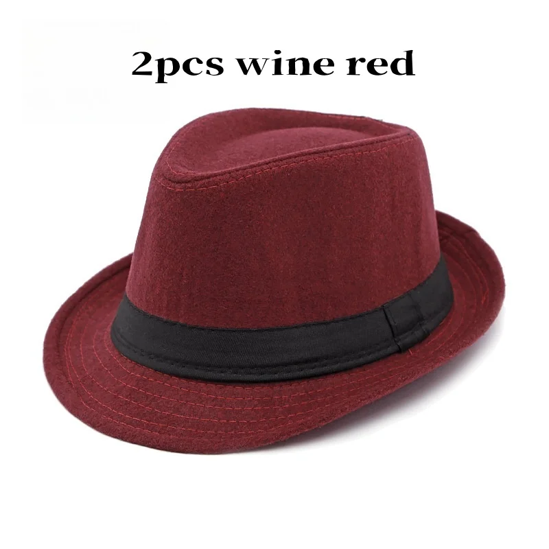 Neue männer Hüte Fedoras Top Jazz Hut Eimer Bowler Hüte Chapeau Hüte Fedora Hut Frauen Schwarz Hut Hochzeit Hut caps – Detail 6