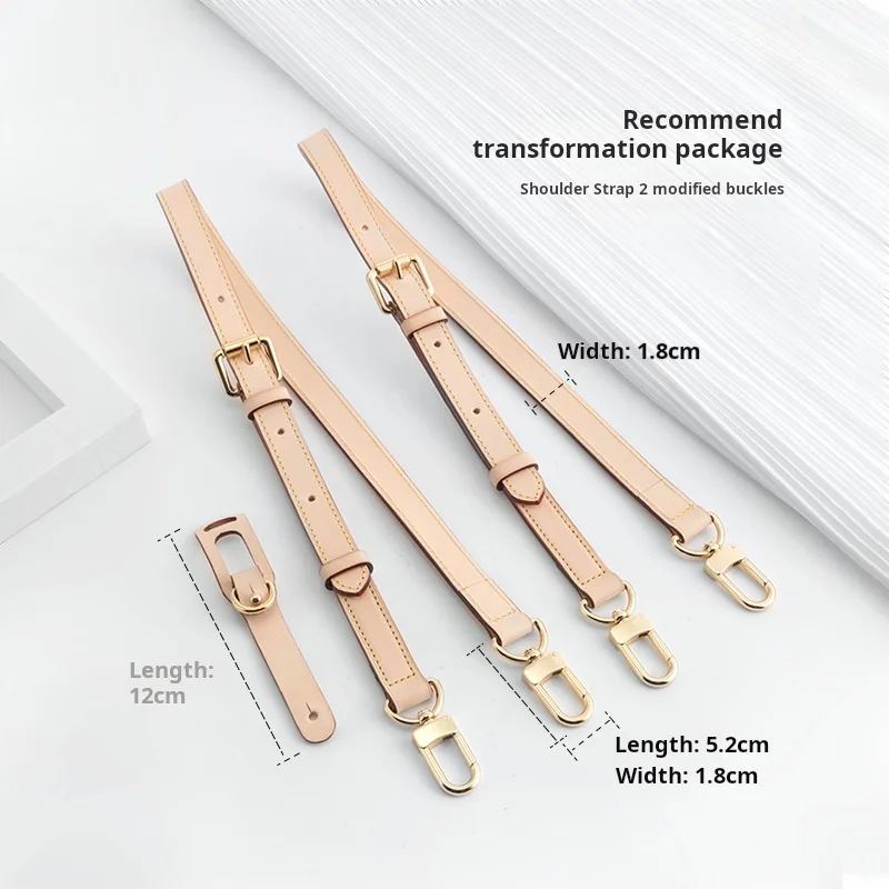 HAVREDELUXE Bag Strap For LV Speedy20 Backpack Strapless Transformation 25 Pillow Bag Vegetable Tanned Leather Armpit Strap