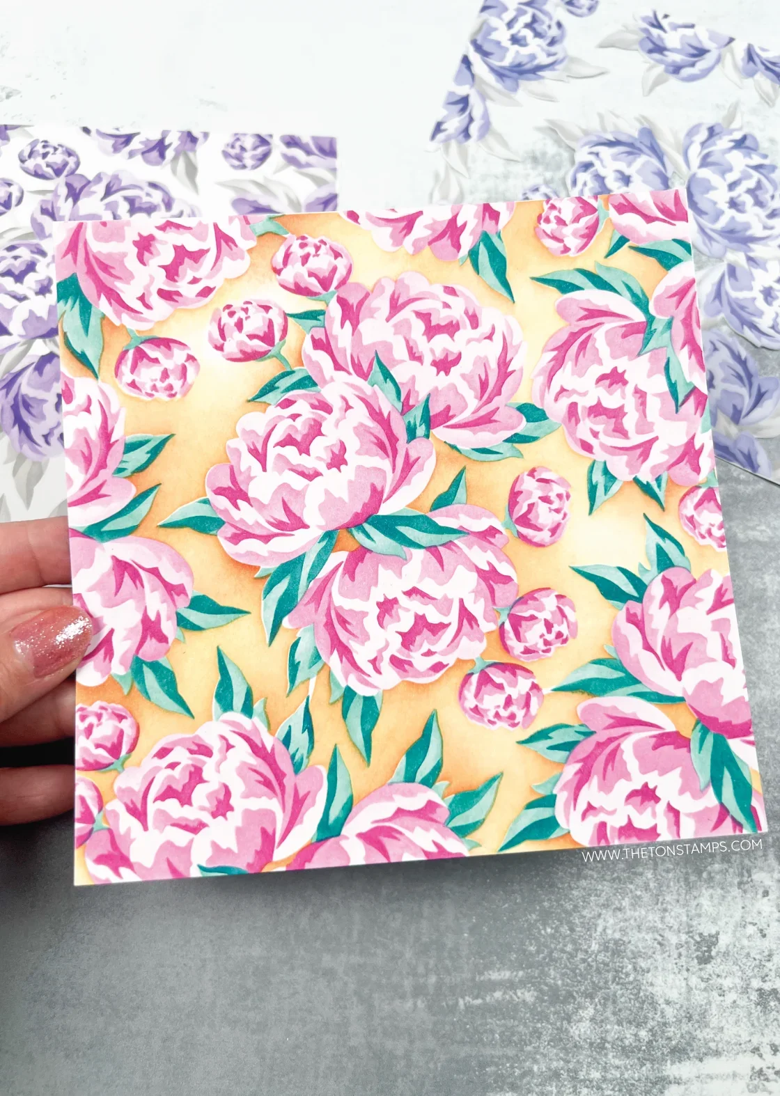Peony Flower Mini Happy Pansy stencils Metal Cutting Dies Stamps For DIY Decorating Scrapbook Paper Card Album Embossing Craft view 2