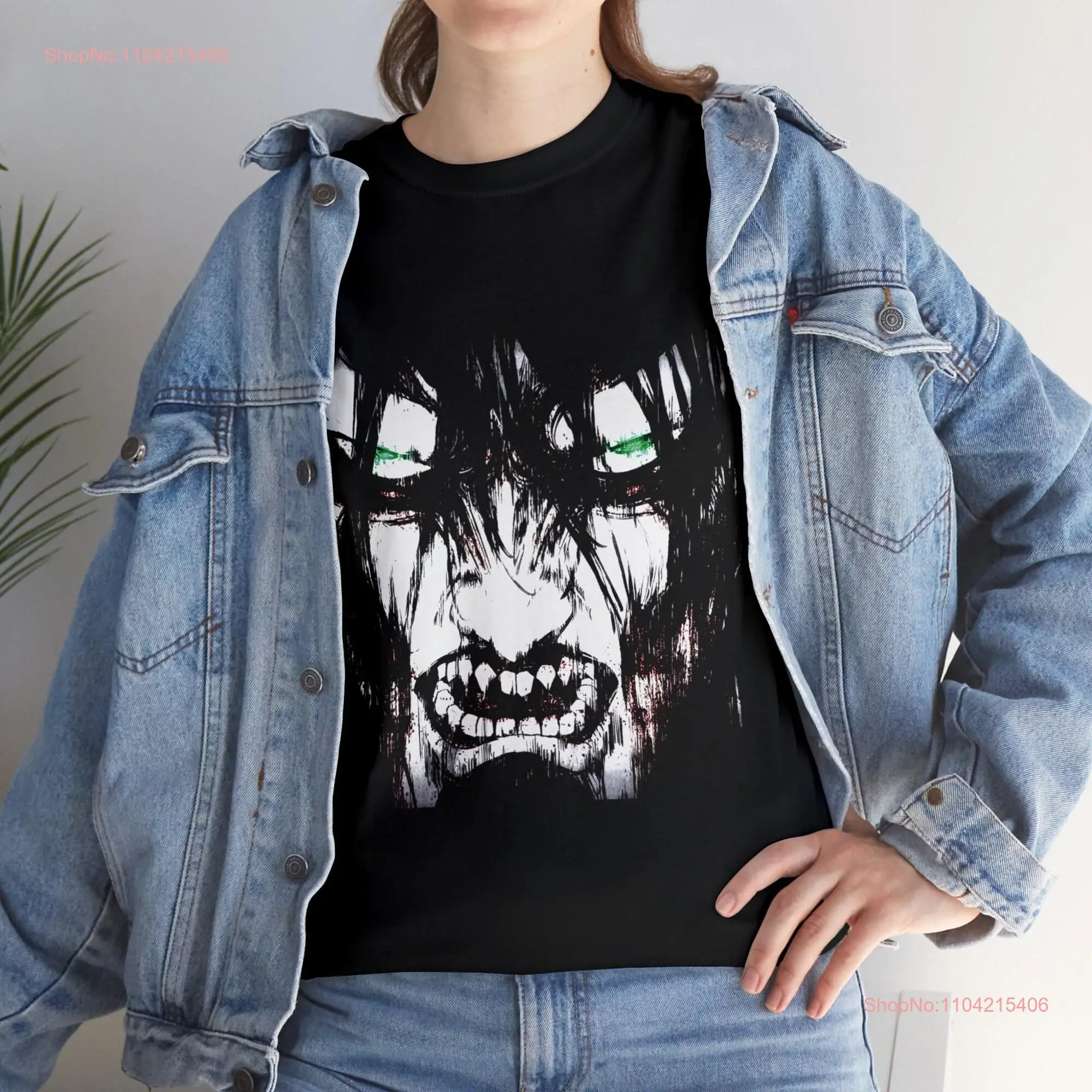 The Rumbling Titan T Shirt AOT long or short sleeves