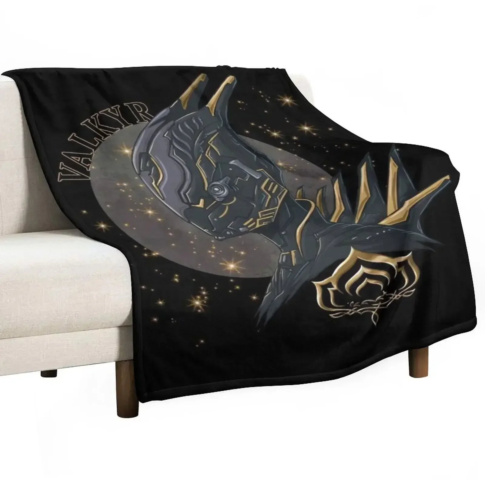 

Valkyr Warframe Throw Blanket Foldable Soft Warm Blanket for Outdoor Use