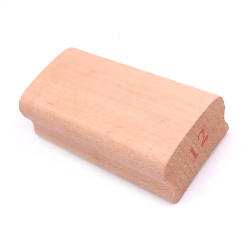 Radius Sanding Block Wood Material Fretboard Leveler Luthier Tool for Shaping Fingerboard Acoustic Electric Guitar