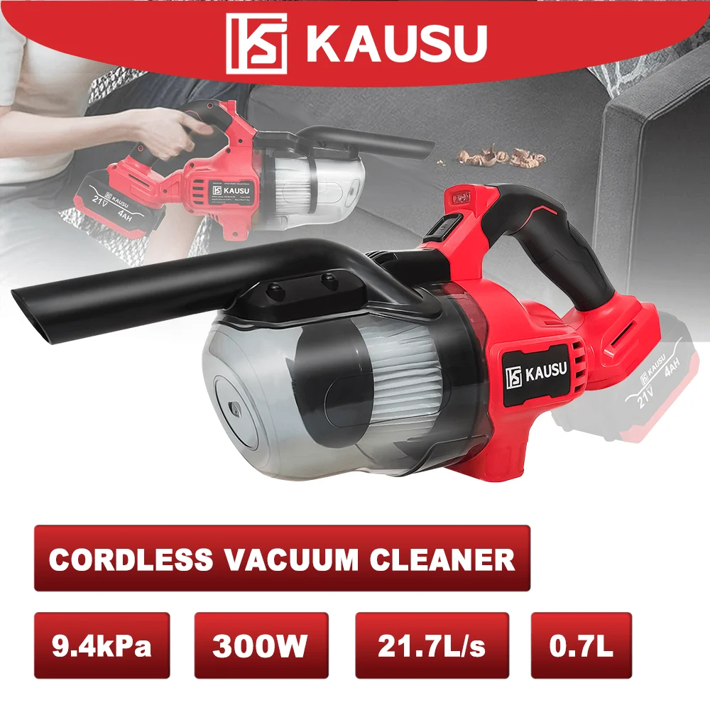 Cordless Dry Vacuum Cleaner Portable Home Industrial Construction Vacuum Cleaner Cleaning Power Tool For Makita 18V Battery