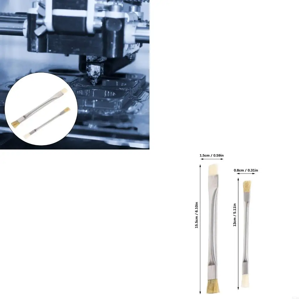 M7DA مضاد للفرشاة المستقلة تنظيف الفرشاة تنظيف فرشاة الكمبيوتر إصلاح مزدوج نهاية الانتهاء #1