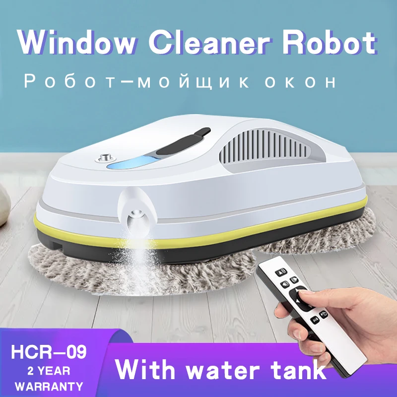 

Ultra thin Robot vacuum cleaner window cleaning robot window cleaner electric glass limpiacristales remote control for home