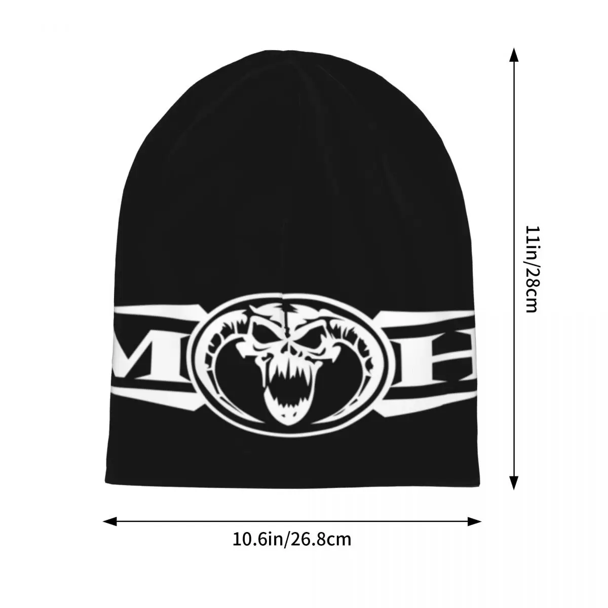 Masters Of Hardcore Of A Dutch Hardcore Warm Knitted Cap Fashion Bonnet Hat Autumn Winter Beanies Hats for Men Women Adult