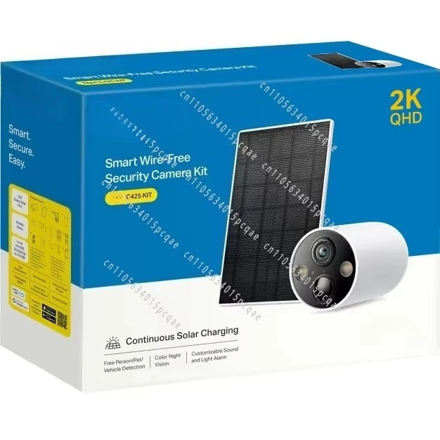 Wireless Battery-Powered Solar Panel Camera C400/410/425/460/465 KIT Wireless Solar Panel Camera