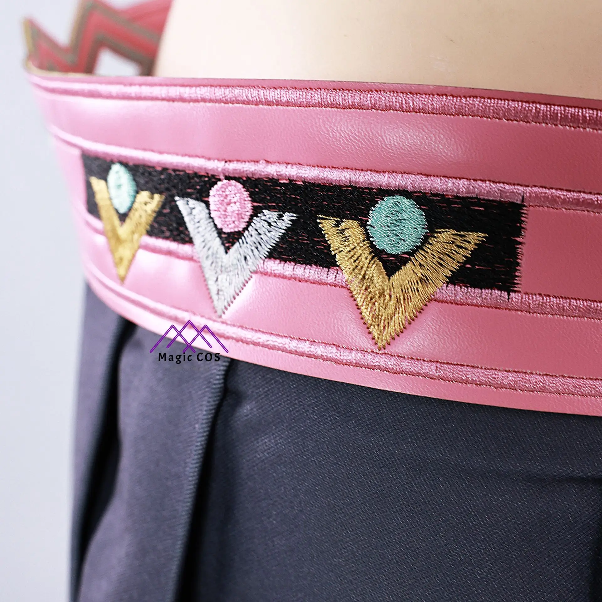 أزياء Game Genshin Impact Valesa التأثيرية أزياء Natlan Warrior أنيمي مجموعة كاملة من ملابس الرسوم المتحركة الهزلية عالية الجودة للحفلات #4