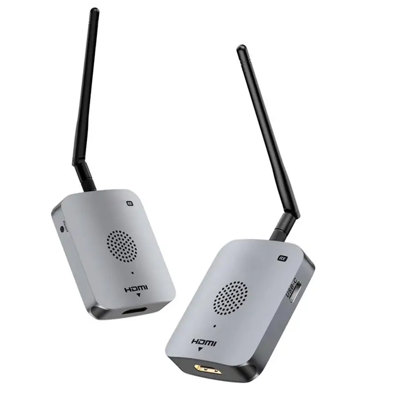 Real 4K 80M 5.8GHZ HD Wireless Transmitter and Receiver Wireless Audio-Visual Feast for Laptop PC Camera Projector to TV