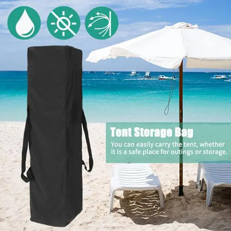 140cm Tent Bag Storage Bag Portable Waterproof Tent Pole Bag Universal Tent Pole Pack Camping Pole Bag Oxford Cloth Tent Bag