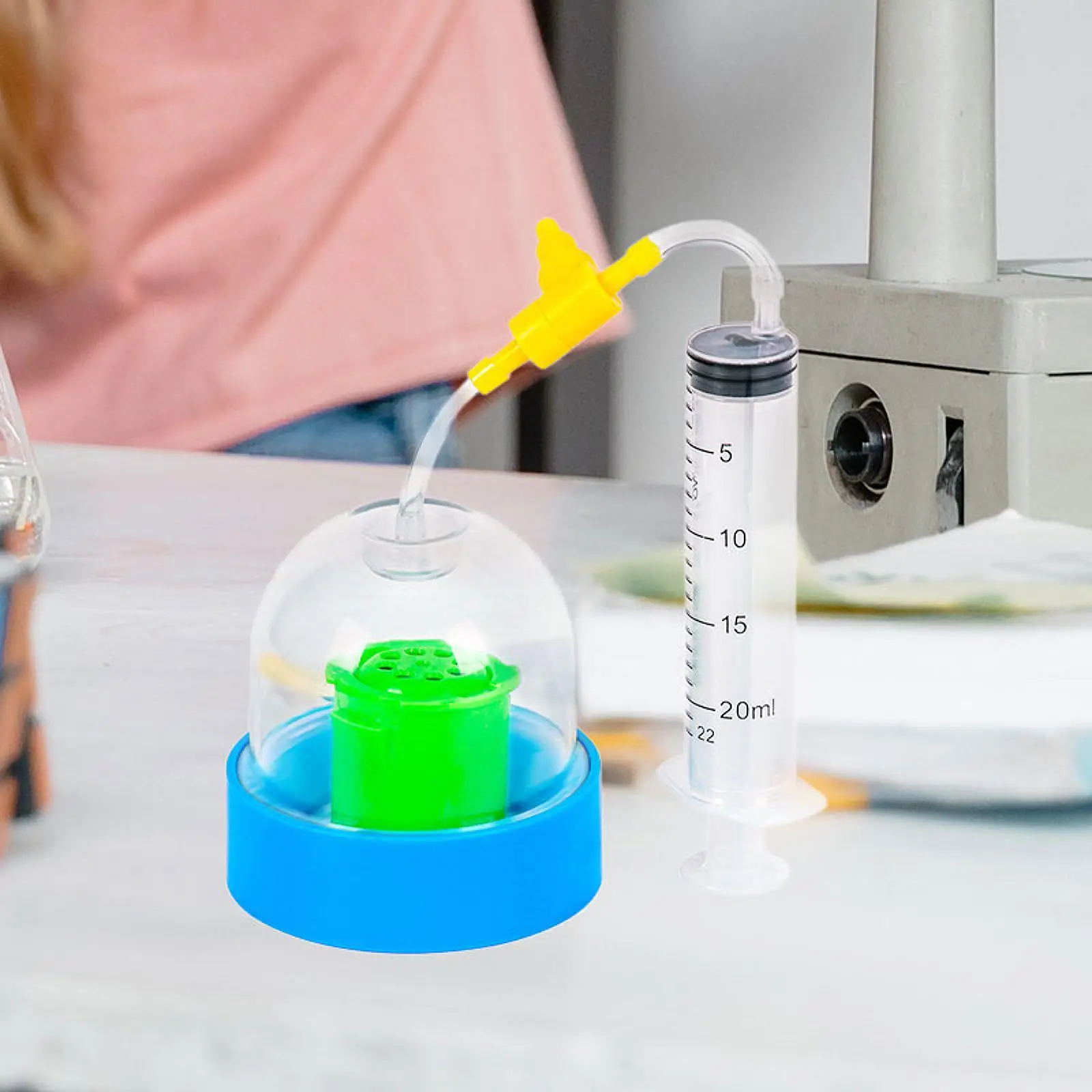 

Vacuum Sound Demo Prop Sound Propagation Experiment Display Model Teaching Aid Demonstrator Vacuum Jar Set for Boys and Girls