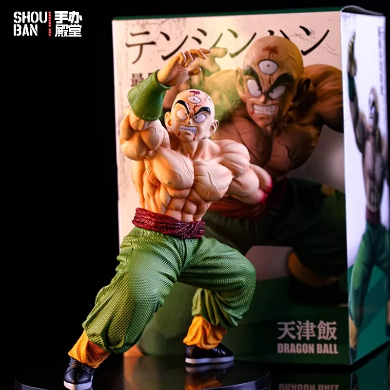 Op voorraad Dragon Ball Gebroken arm Tianjin rijst Anime karakters Verzameling figuren Verjaardagscadeau studio Ornamenten Decoraties
