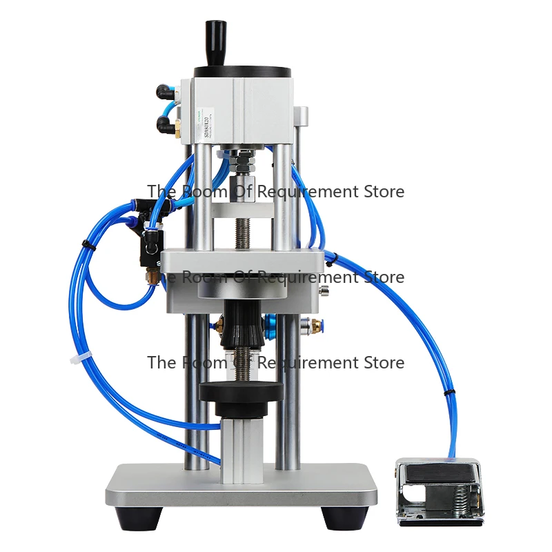 Pneumatic Bottle Taping  Capping  Mouth Grabbing  Nozzle Aluminum Cap Solvent Cap Locking