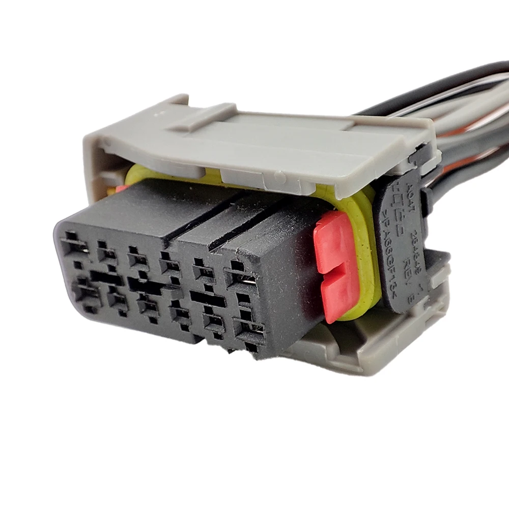 1/5/10 PCS 12 Pin Automotive Waterproof Connector Master Control Program Wire Harness Plug 284849-1 284850-1 1-284844-0