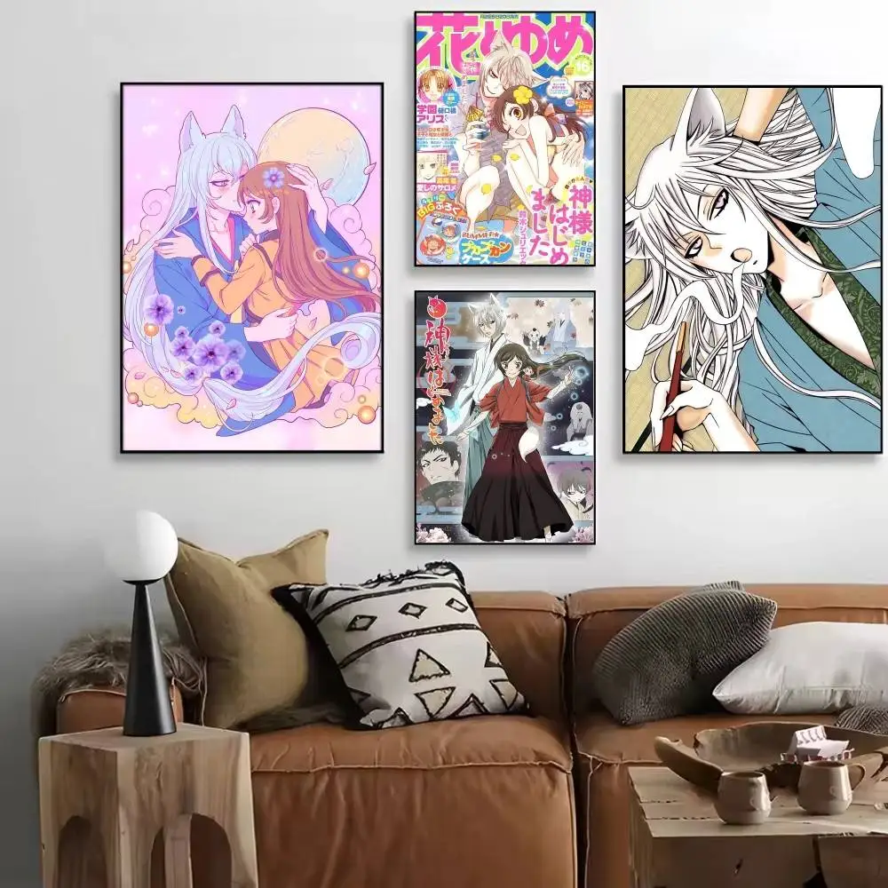 Classic Cartoon Anime K-Kamisama Kiss Posters High Quality Self-adhesive Wall Art Decorations Color Prints Sticky