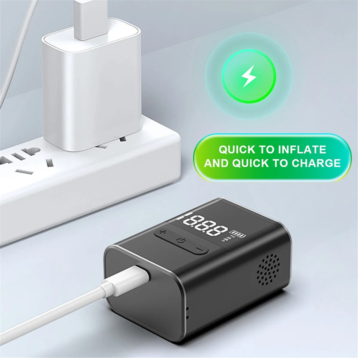 elettronica-di-consumo-93t-compressore-d'aria-portatile-con-display-digitale-per-pompa-d'aria-wireless-da-100-psi-nero