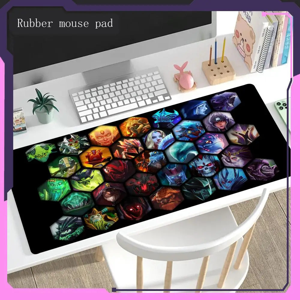 Mouse Pad Dota Large size office desk protective Hot selling waterproof rubber mouse pad desktop keyboard desk pad game mousepad