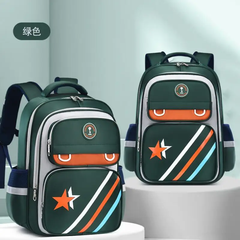 

Children's Schoolbag Backpack Grades 1-6 Student Schoolbag Kids Boy Spine Protection Children's Backpack Girl Y2K Gift Wholesale