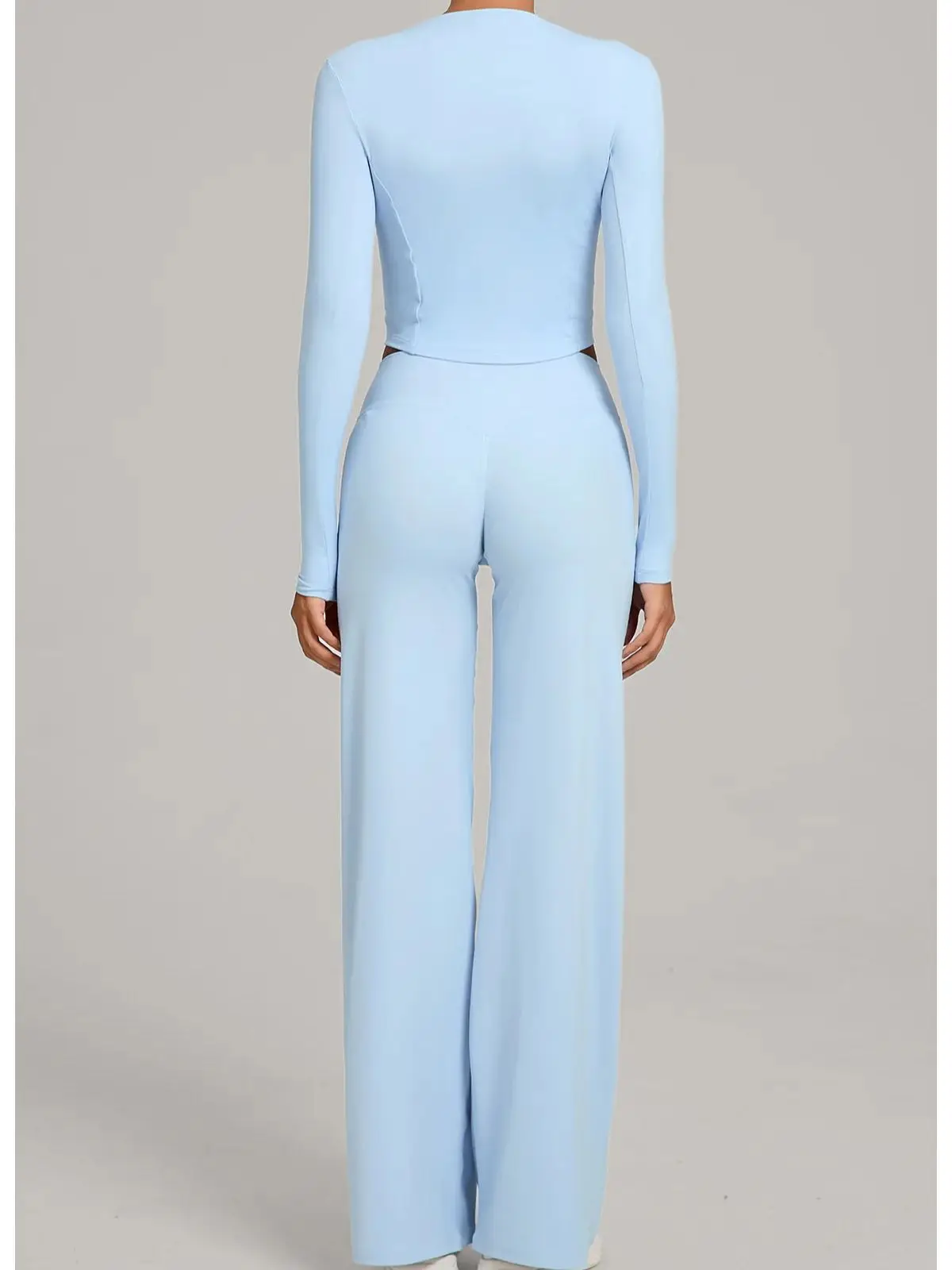 

Осенне-зимний повседневный универсальный комплект одежды для йоги, быстросохнущий облегающий спортивный женский комплект из двух предметов для фитнеса, одежда для тренировок в тренажерном зале