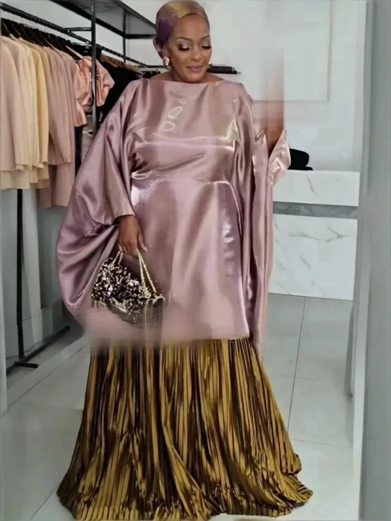 

Африканские платья для женщин, традиционная африканская одежда, Дашики, Анкара, платье, абайя, мусульманский кафтан, длинное платье макси, 2025 г.