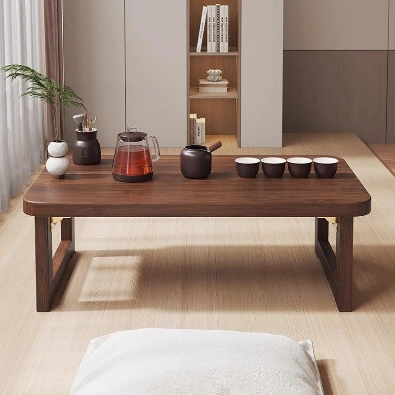 Bay Window Folding Kang Table Household Tatami Small Coffee Table Bed Learning Bay Window Table