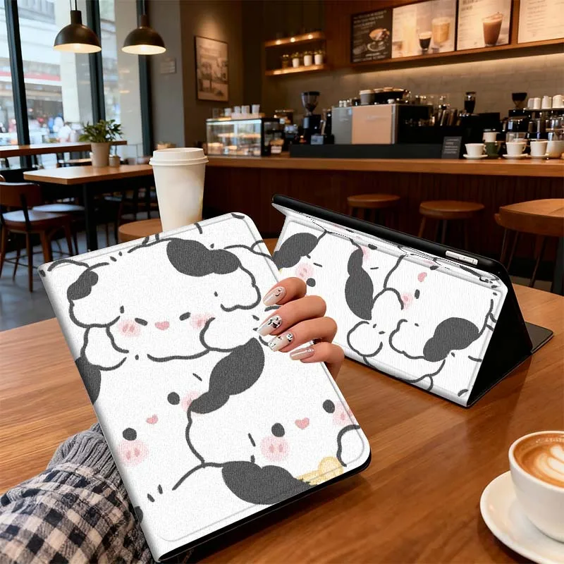 

Soft Cute Animal Pattern For iPad Pro 7 8 9 Gen 2 11 13 5th 6th 10th 11th M5 M4 12.9 10.9 10.2 Inch 2024 2025 Tablet Case