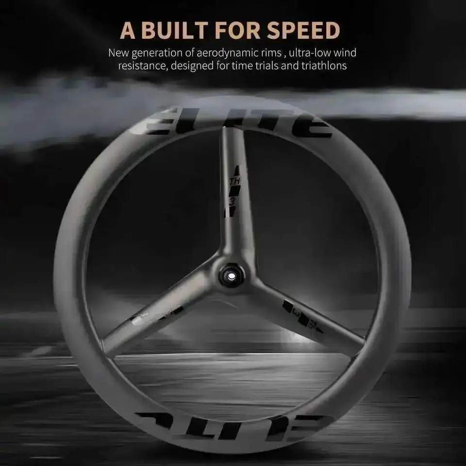 ELITEWHEELS FLOW TT 3+AGILIST FAST　期間限定 ELITEWHEELS FLOW RFC-PRO TT 3スポークディスクブレーキホイール