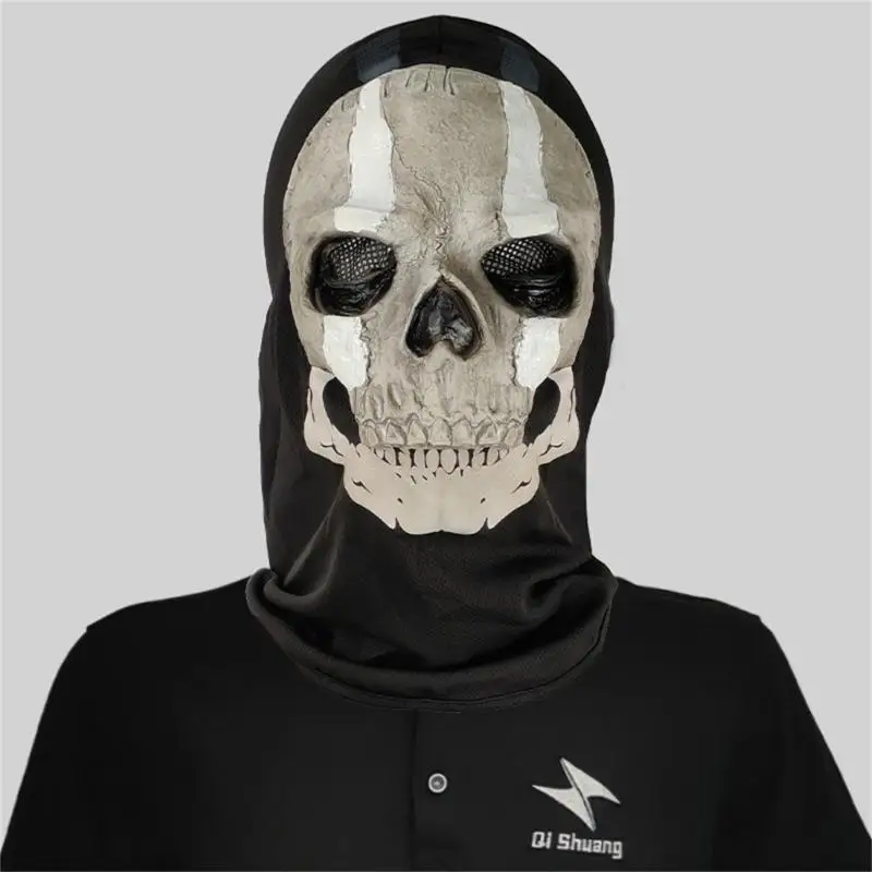 652F Mặt nạ Halloween Đáng sợ Mặt nạ đầu lâu Toàn đầu Masque Mặt nạ đầu lâu Halloween Cosplay Chống đỡ Halloween Trang phục hóa