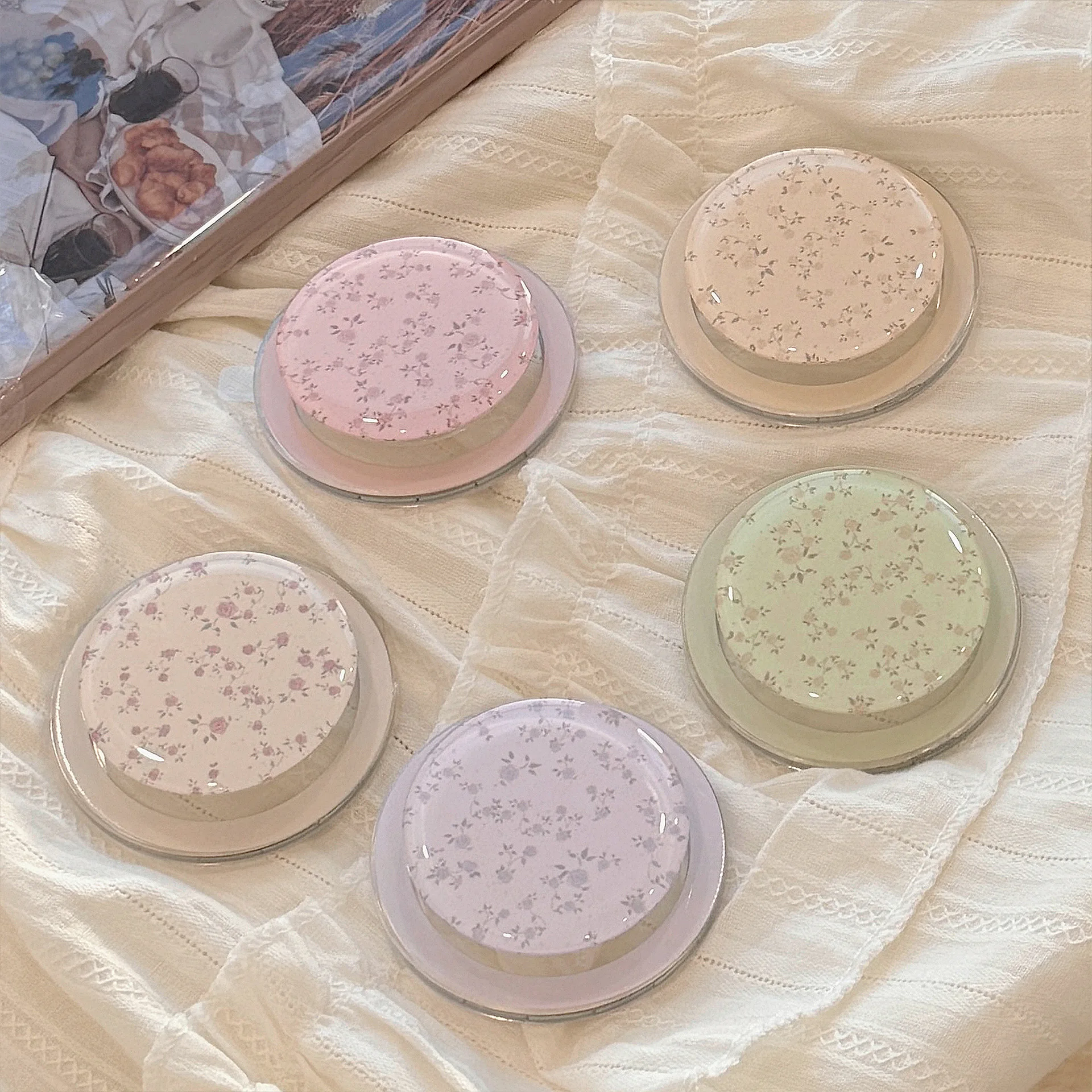 Корейский цветок магнитная ручка складное кольцо на палец Griptok держатель телефона расширяющийся кронштейн для iPhone Samsung Magsafe подставка Поддержка