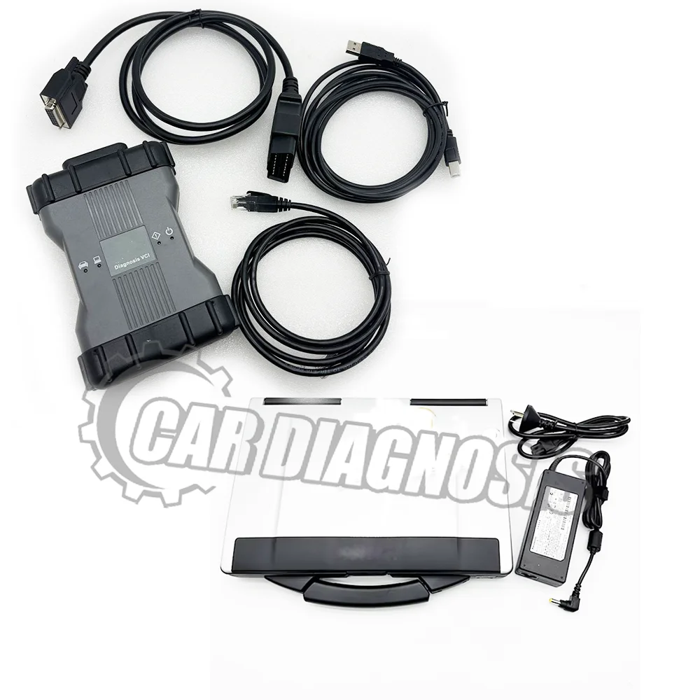 

Диагностический интерфейс VCI C6 Xentry DAS MB STAR SD C4 C5 C6 VEDIAMO DTS WIS EPC Star C6 DoIP Wi-Fi для автомобилей Mercedes-Benz + ноутбук CF53