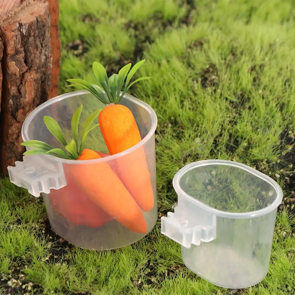 1 Pc Practical Bird Food Container Multi-Size Bird Cage Hanging Water Drinker Cup Small Bird Pet Feeding Accessories