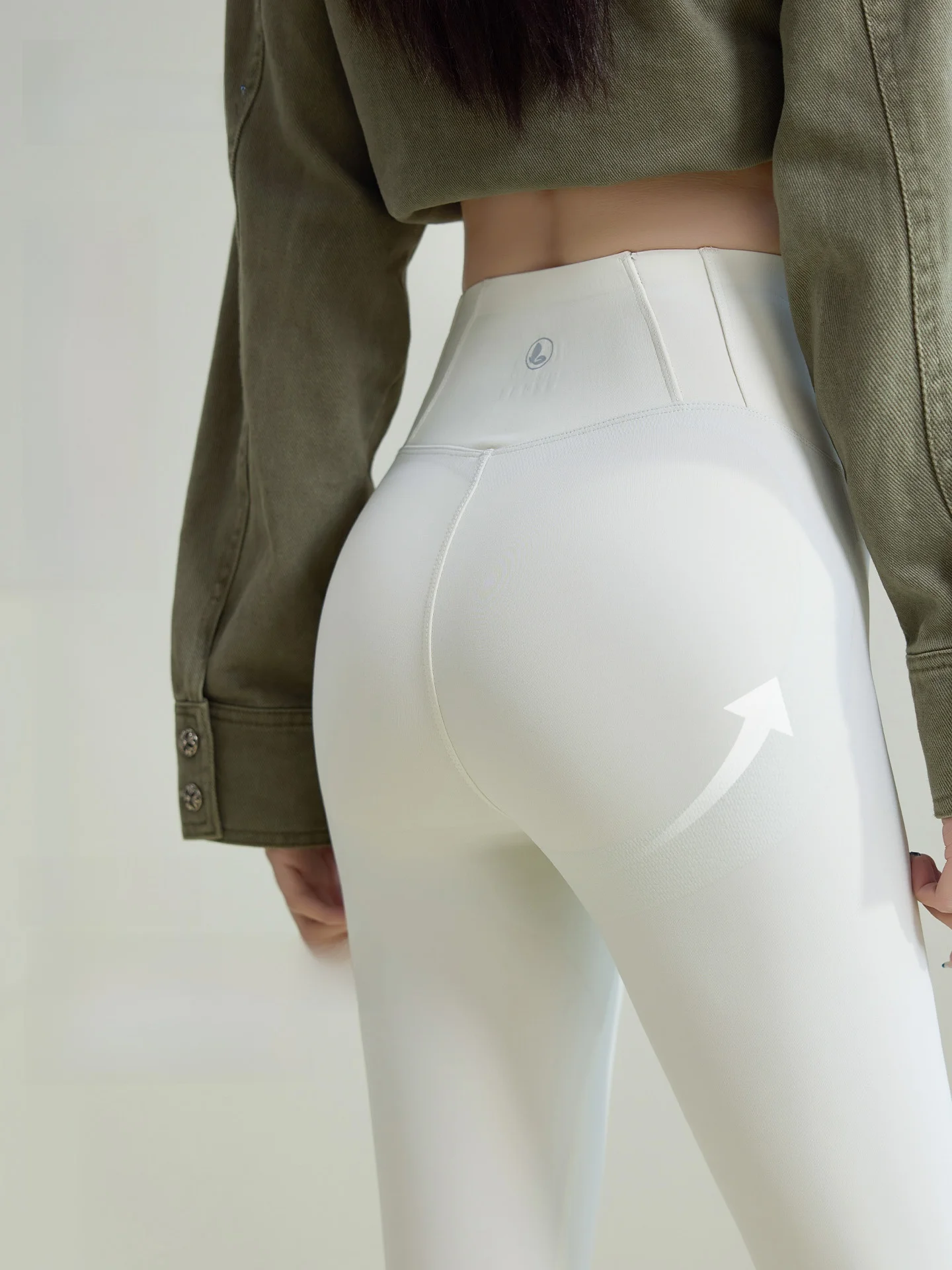 Pantalon de Yoga fin taille haute pour femmes, nouveau pantalon d'été en peau d'arche Sle Liren, contrôle du ventre, couche de Base de levage des fesses