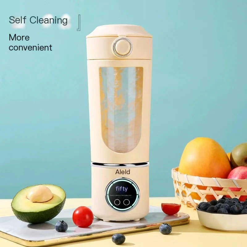 Electric juicer, portable with household multifunctional juice mixer, juicing cup, complementary food machine, ice crusher